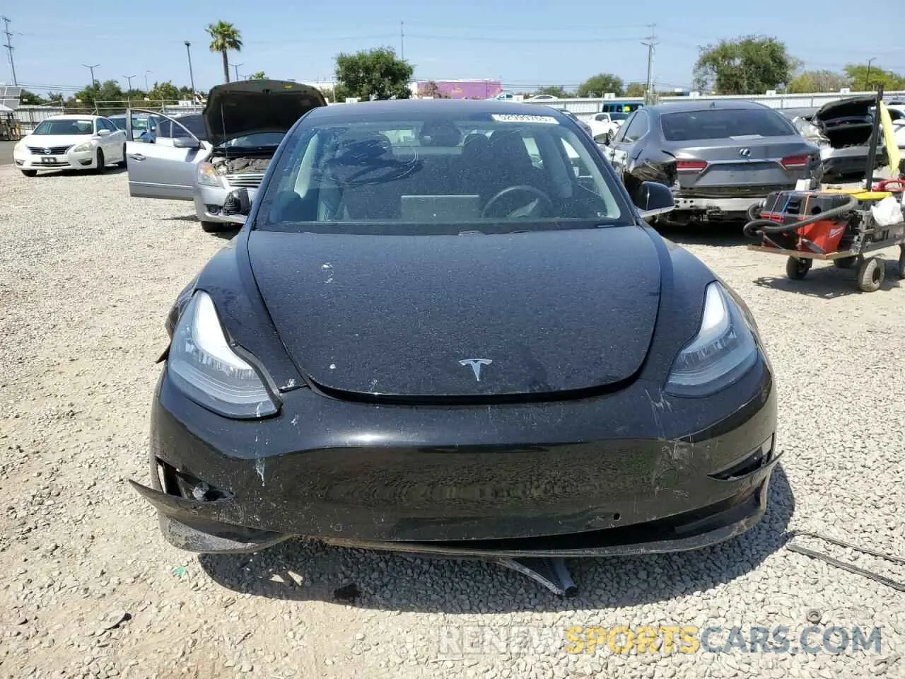 5 Photograph of a damaged car 5YJ3E1EA9KF304986 TESLA MODEL 3 2019