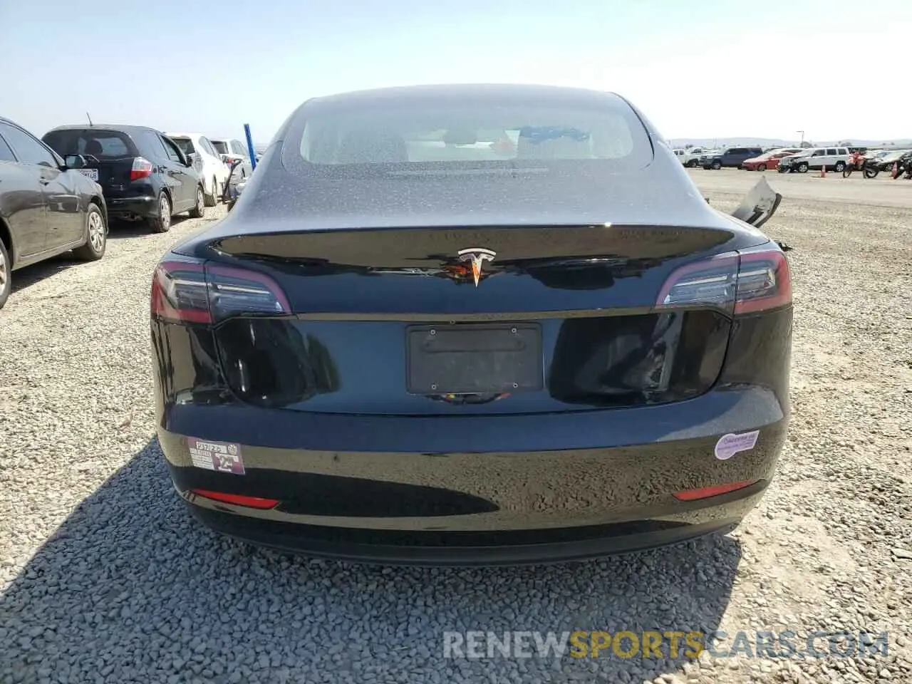 6 Photograph of a damaged car 5YJ3E1EA9KF304986 TESLA MODEL 3 2019