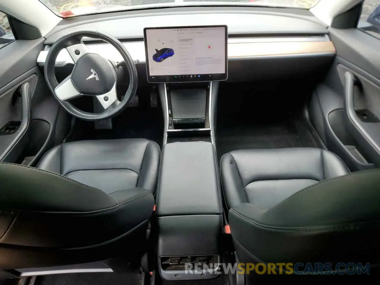 8 Фотография поврежденного автомобиля 5YJ3E1EA9KF311517 TESLA MODEL 3 2019