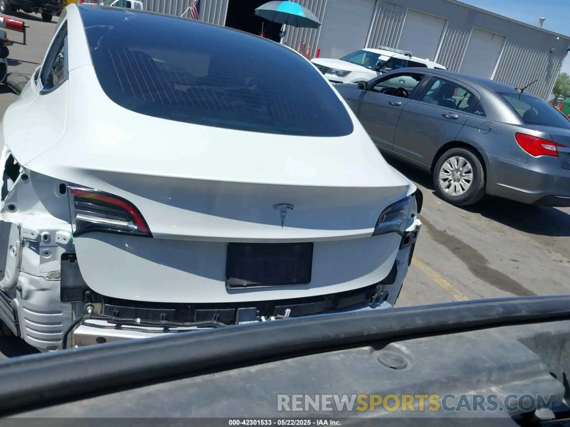 17 Фотография поврежденного автомобиля 5YJ3E1EA9KF337499 TESLA MODEL 3 2019