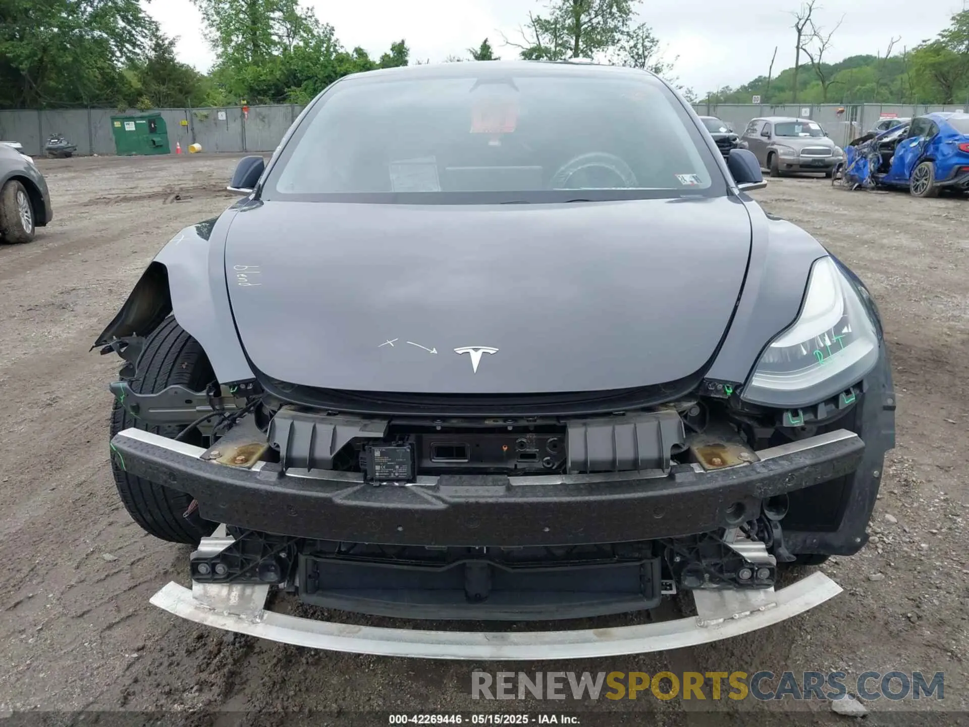 12 Фотография поврежденного автомобиля 5YJ3E1EA9KF362435 TESLA MODEL 3 2019