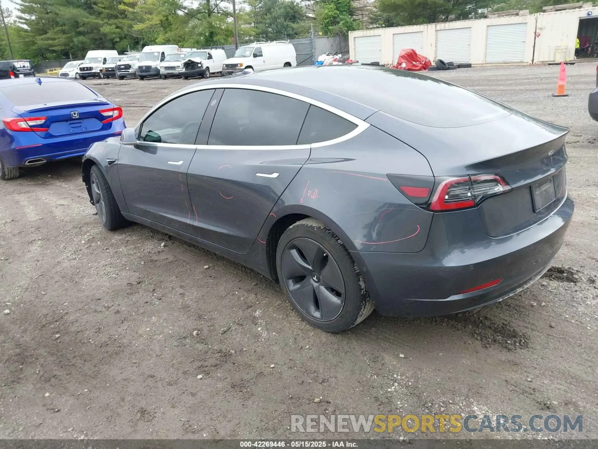 3 Фотография поврежденного автомобиля 5YJ3E1EA9KF362435 TESLA MODEL 3 2019