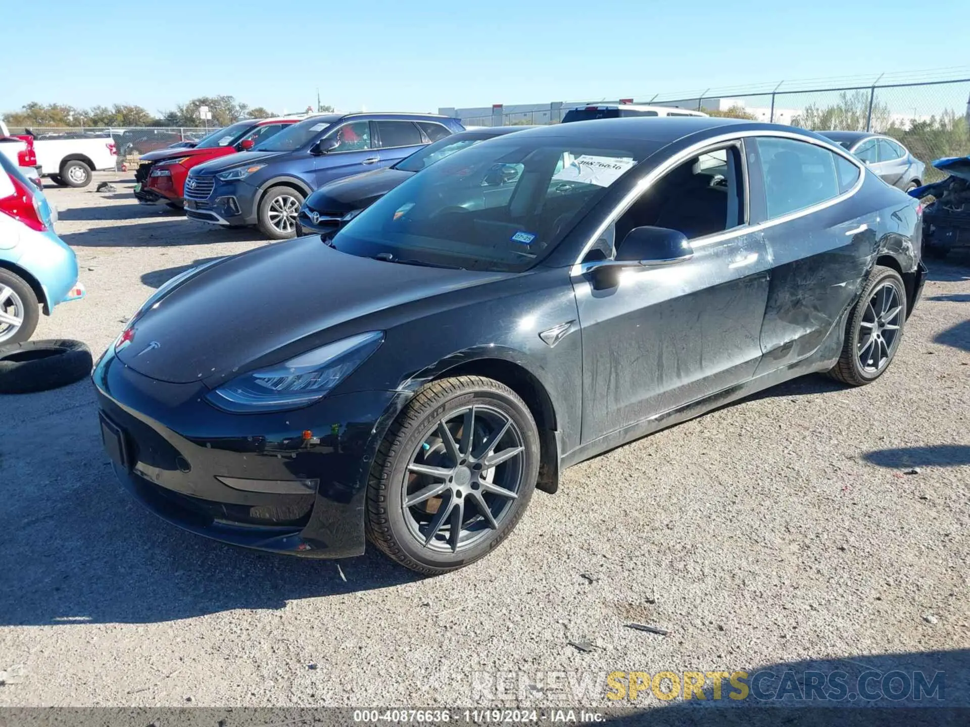 2 Фотография поврежденного автомобиля 5YJ3E1EA9KF394673 TESLA MODEL 3 2019