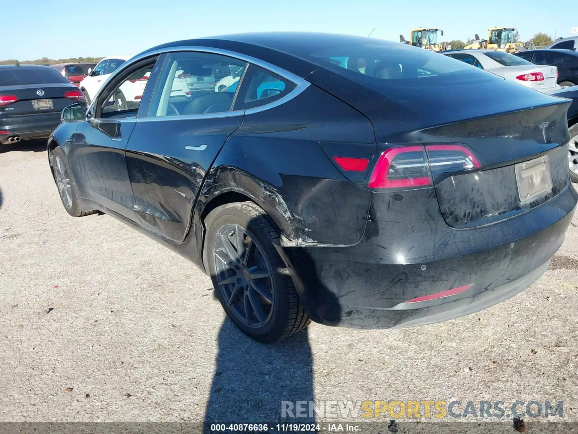 6 Фотография поврежденного автомобиля 5YJ3E1EA9KF394673 TESLA MODEL 3 2019