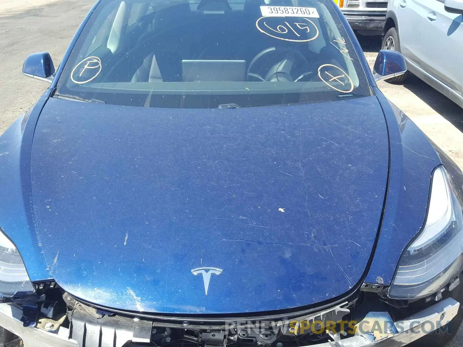 7 Photograph of a damaged car 5YJ3E1EA9KF400858 TESLA MODEL 3 2019