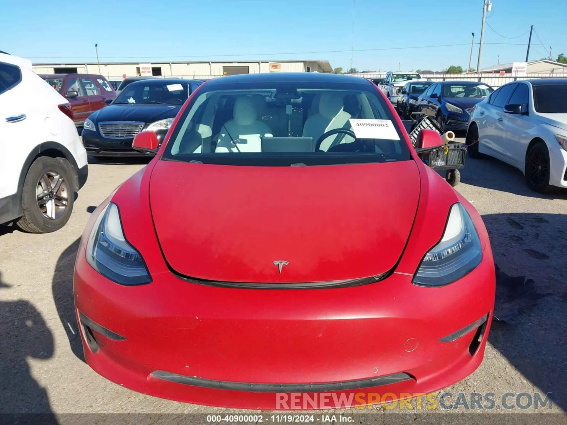 6 Фотография поврежденного автомобиля 5YJ3E1EA9KF413156 TESLA MODEL 3 2019