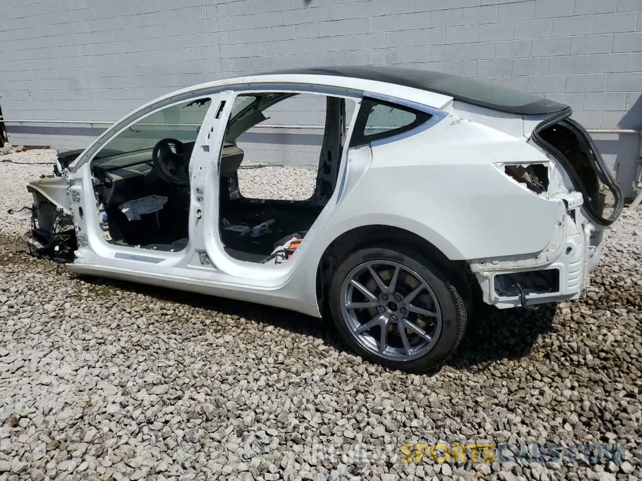 2 Фотография поврежденного автомобиля 5YJ3E1EA9KF416834 TESLA MODEL 3 2019