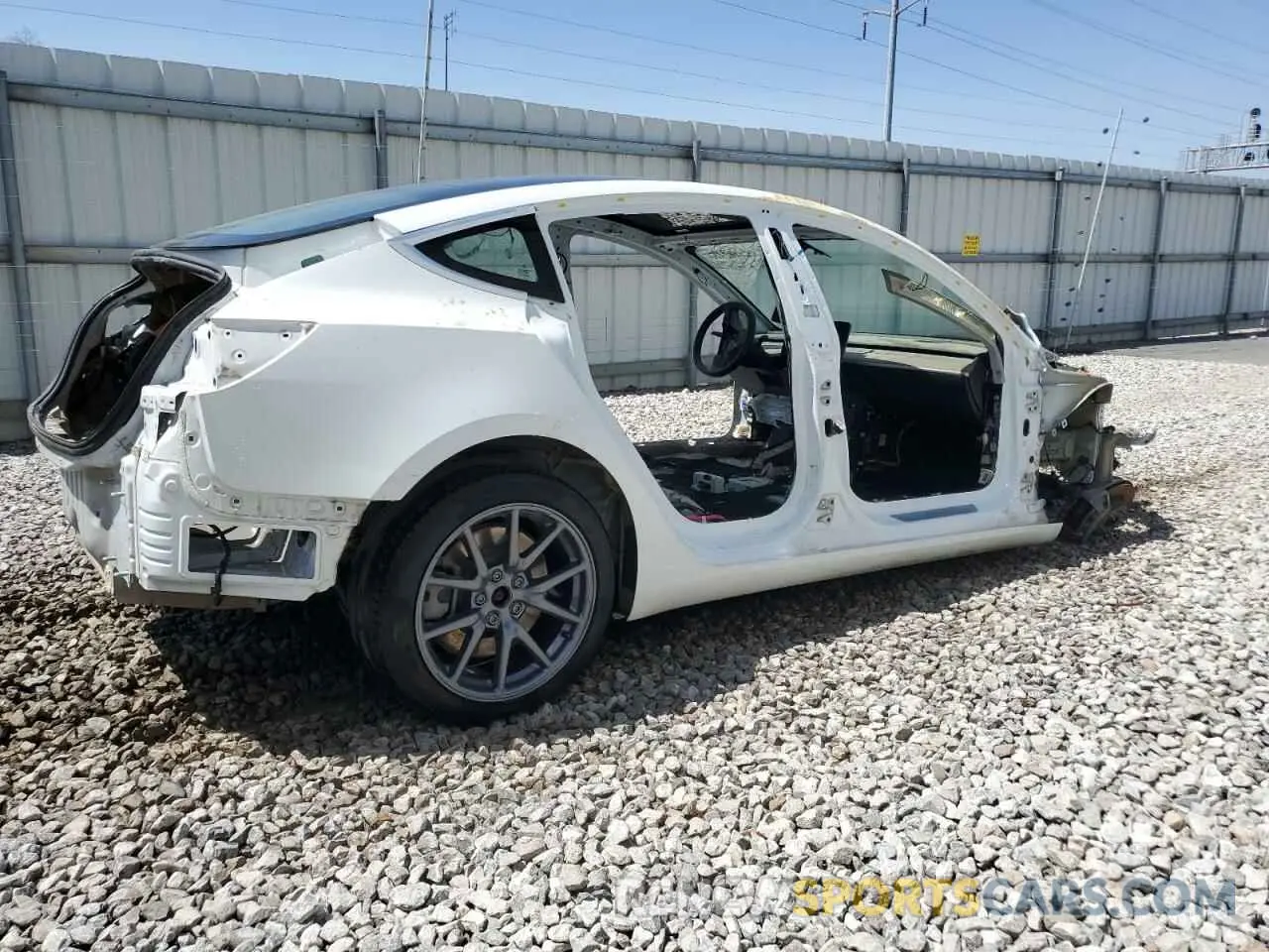3 Фотография поврежденного автомобиля 5YJ3E1EA9KF416834 TESLA MODEL 3 2019