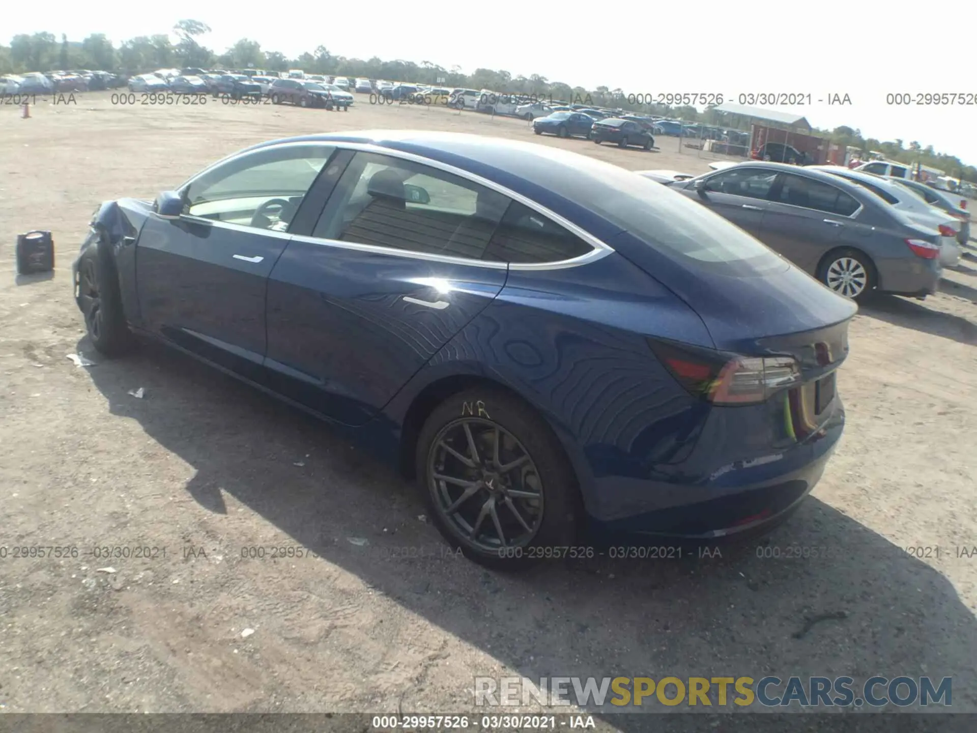 3 Фотография поврежденного автомобиля 5YJ3E1EA9KF425047 TESLA MODEL 3 2019