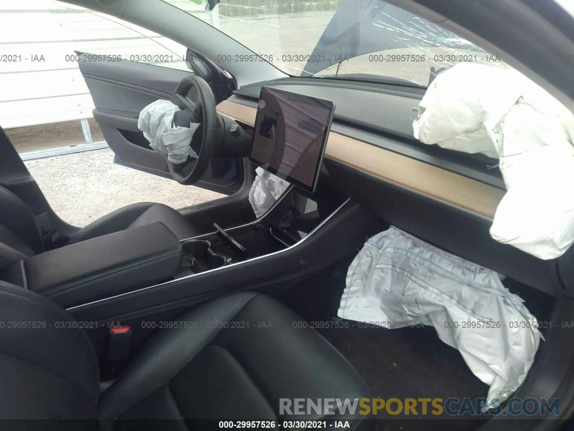 5 Фотография поврежденного автомобиля 5YJ3E1EA9KF425047 TESLA MODEL 3 2019