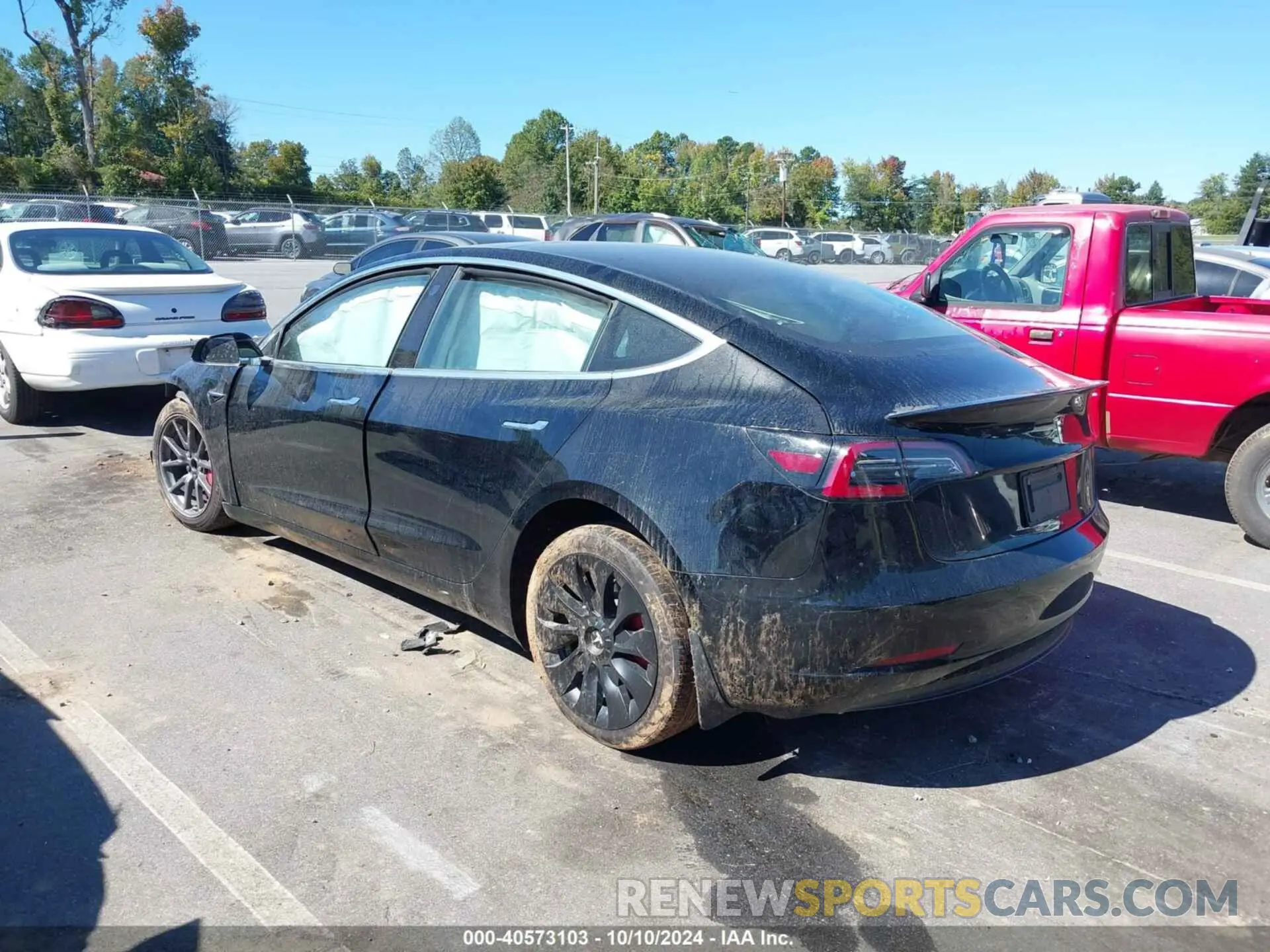 3 Photograph of a damaged car 5YJ3E1EA9KF434797 TESLA MODEL 3 2019