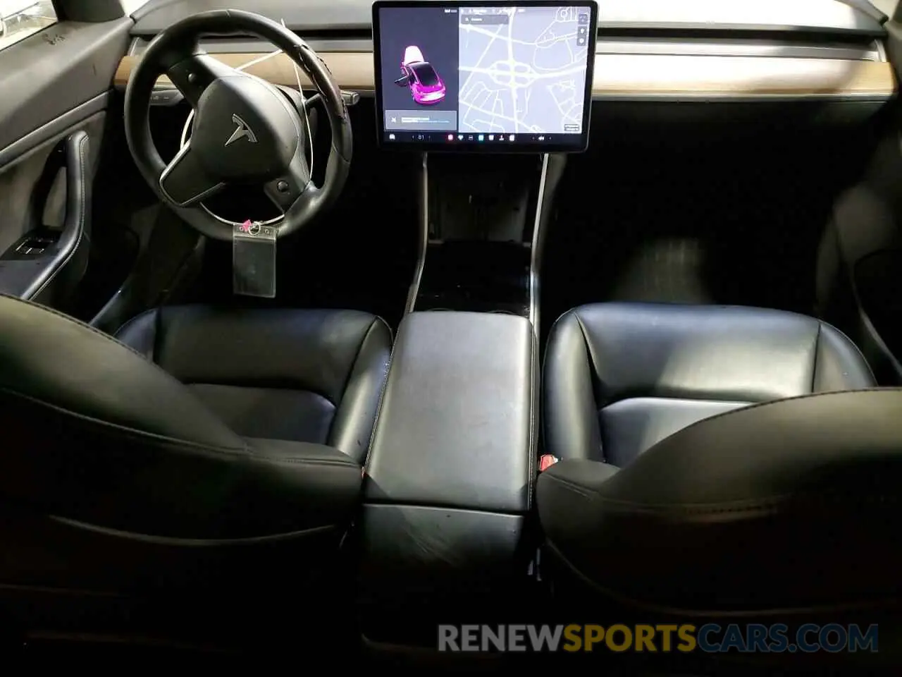 8 Фотография поврежденного автомобиля 5YJ3E1EA9KF483725 TESLA MODEL 3 2019
