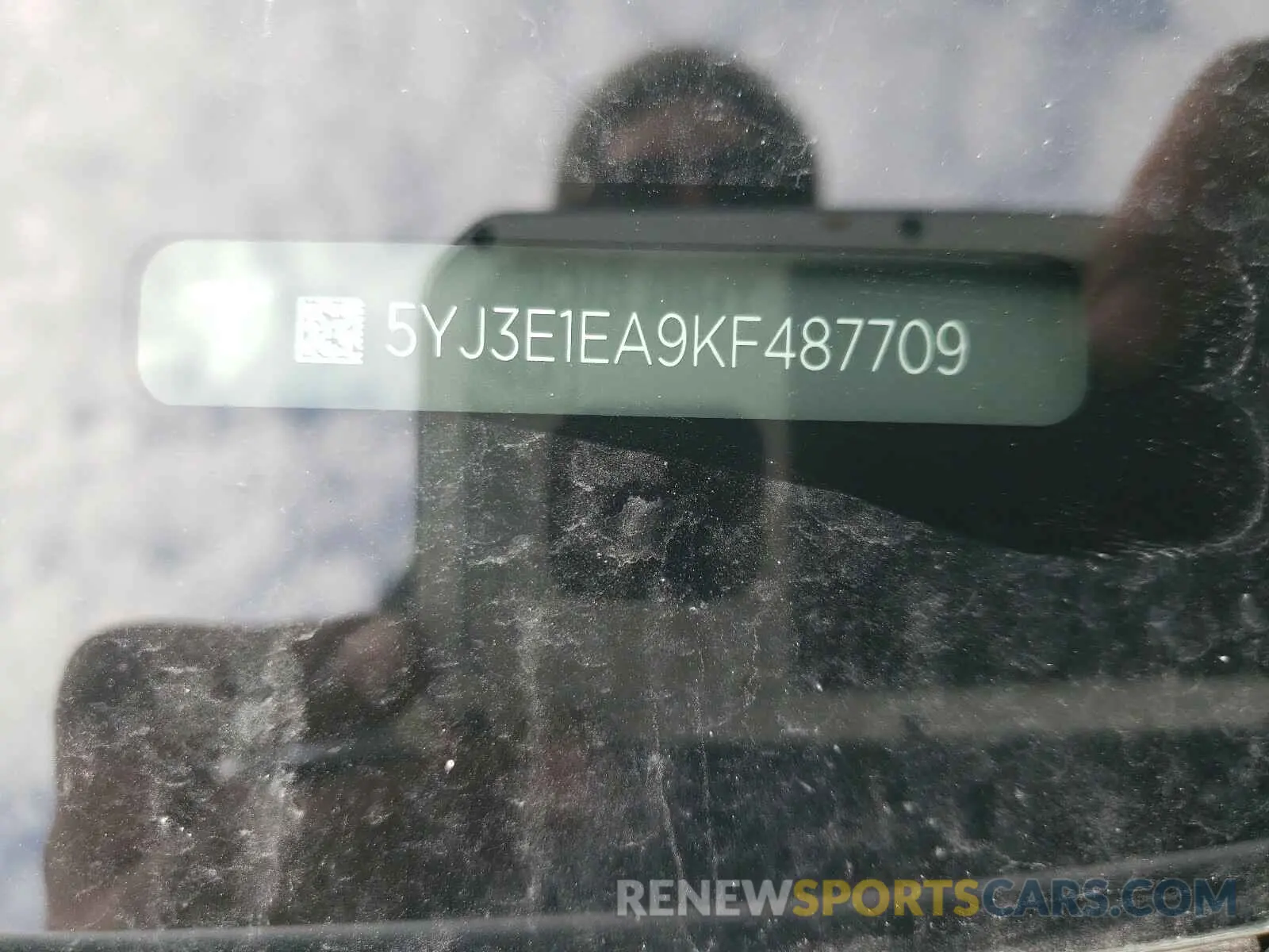 10 Photograph of a damaged car 5YJ3E1EA9KF487709 TESLA MODEL 3 2019