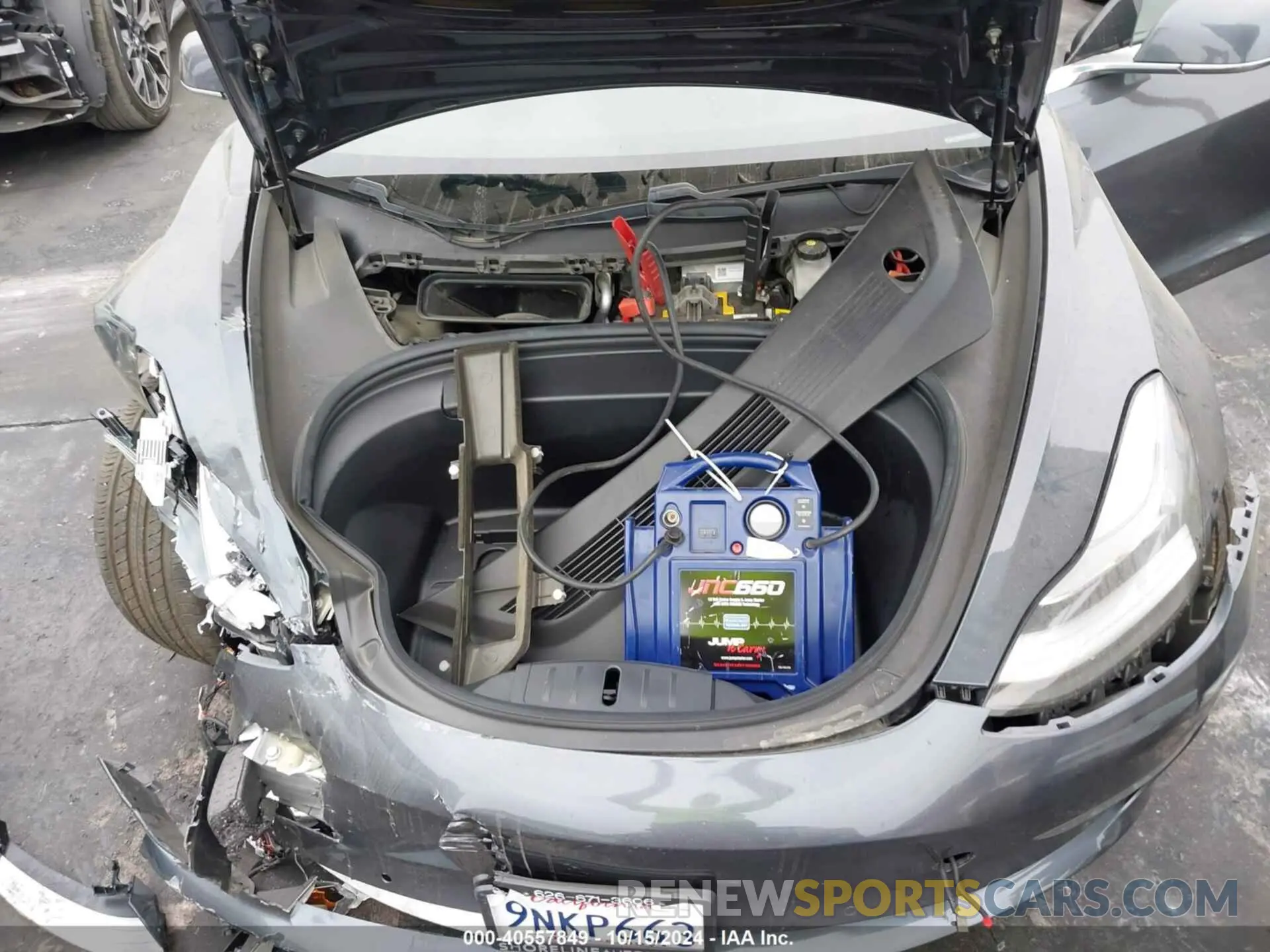 10 Photograph of a damaged car 5YJ3E1EA9KF495289 TESLA MODEL 3 2019