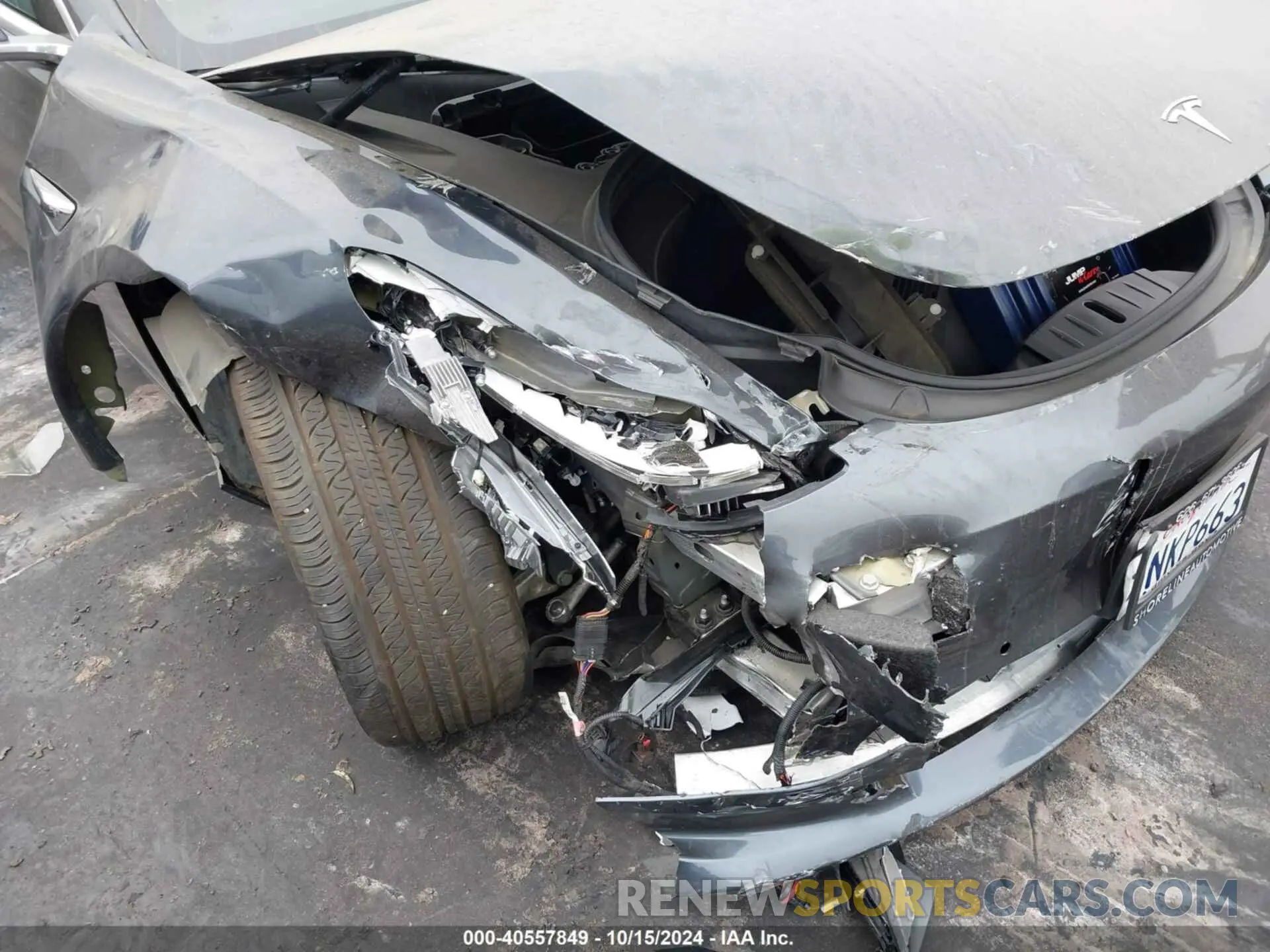6 Photograph of a damaged car 5YJ3E1EA9KF495289 TESLA MODEL 3 2019