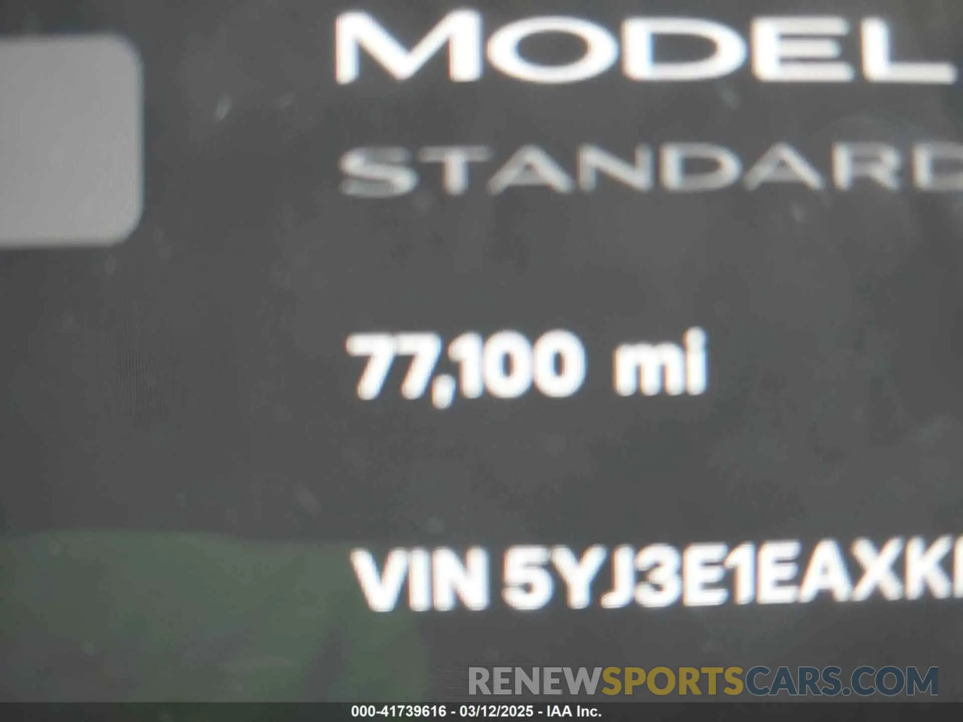 14 Фотография поврежденного автомобиля 5YJ3E1EAXKF296378 TESLA MODEL 3 2019