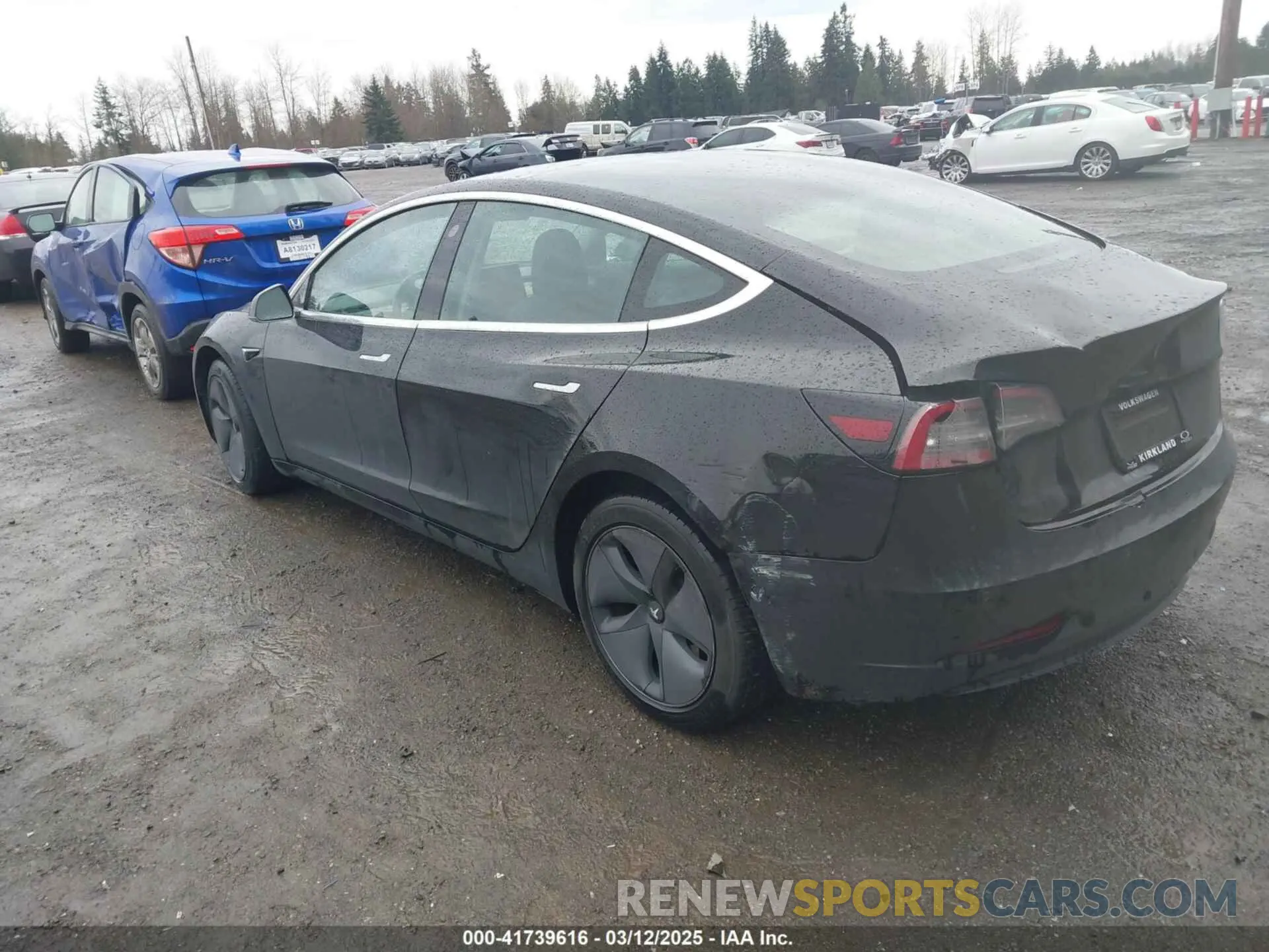 3 Фотография поврежденного автомобиля 5YJ3E1EAXKF296378 TESLA MODEL 3 2019