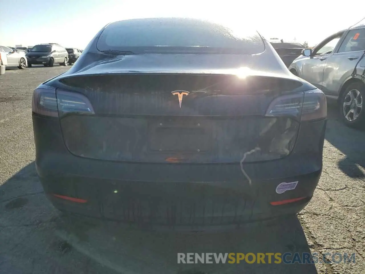 6 Photograph of a damaged car 5YJ3E1EAXKF297093 TESLA MODEL 3 2019