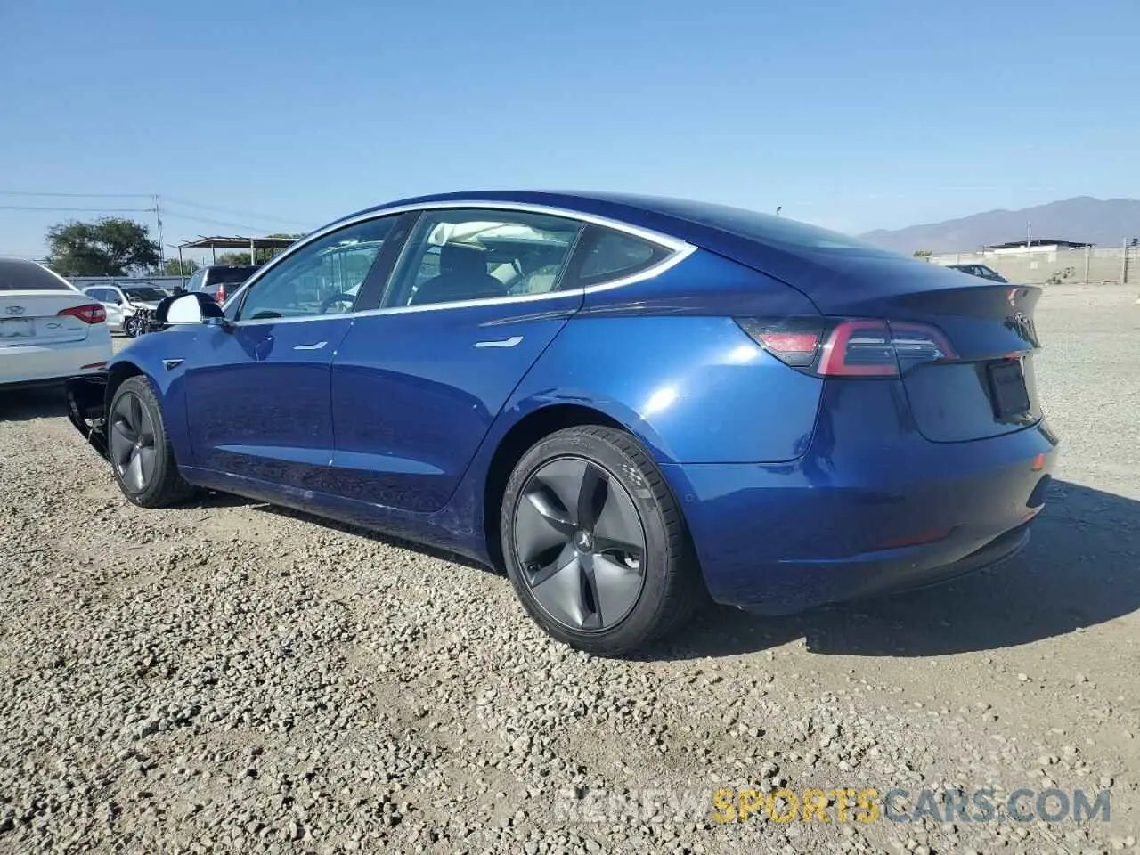 2 Фотография поврежденного автомобиля 5YJ3E1EAXKF299345 TESLA MODEL 3 2019