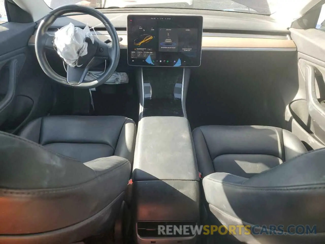 8 Фотография поврежденного автомобиля 5YJ3E1EAXKF299345 TESLA MODEL 3 2019