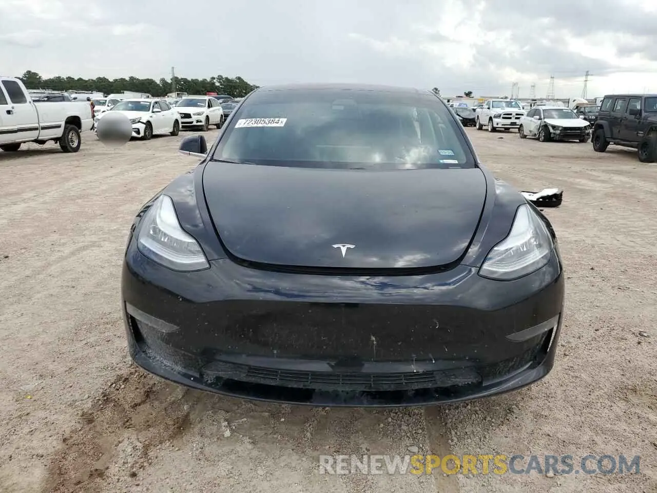 5 Фотография поврежденного автомобиля 5YJ3E1EAXKF304611 TESLA MODEL 3 2019