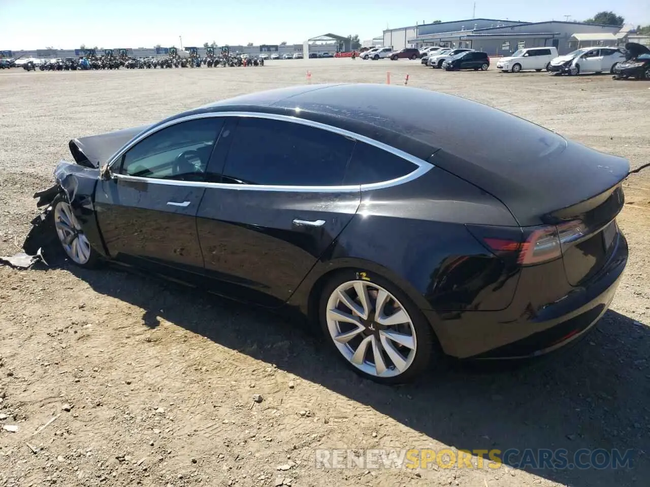 2 Фотография поврежденного автомобиля 5YJ3E1EAXKF304916 TESLA MODEL 3 2019