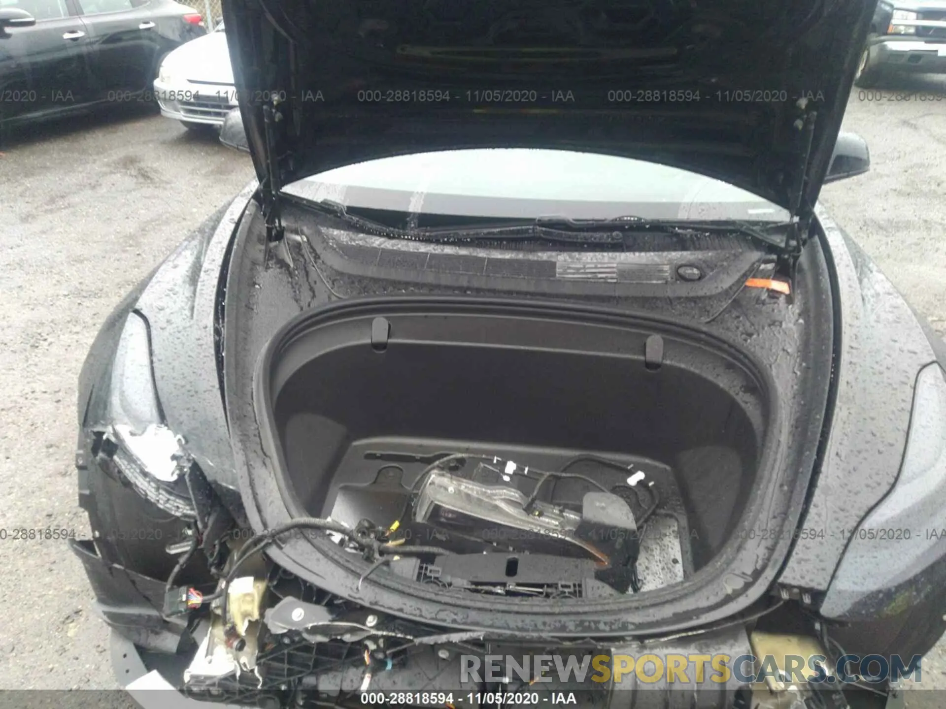 10 Photograph of a damaged car 5YJ3E1EAXKF307055 TESLA MODEL 3 2019
