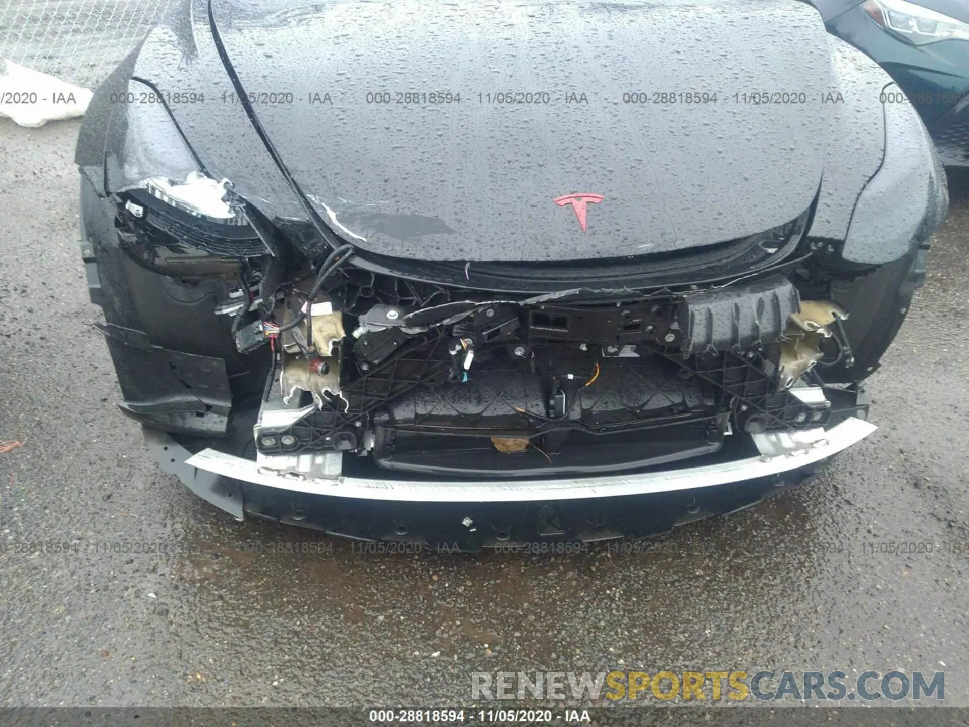 6 Photograph of a damaged car 5YJ3E1EAXKF307055 TESLA MODEL 3 2019