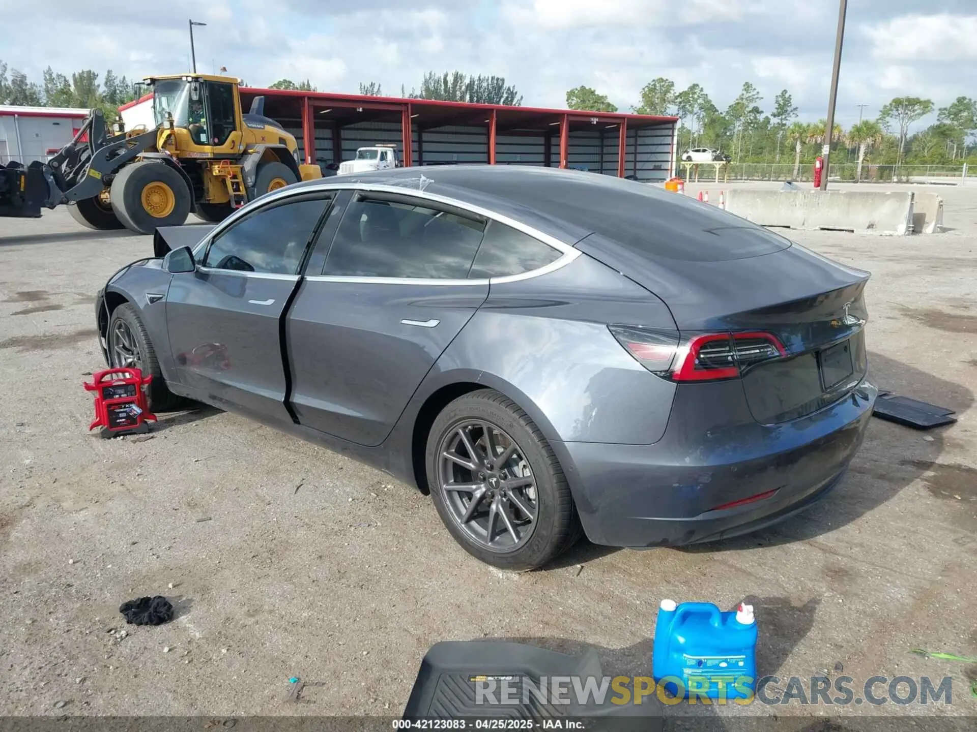 3 Фотография поврежденного автомобиля 5YJ3E1EAXKF312207 TESLA MODEL 3 2019