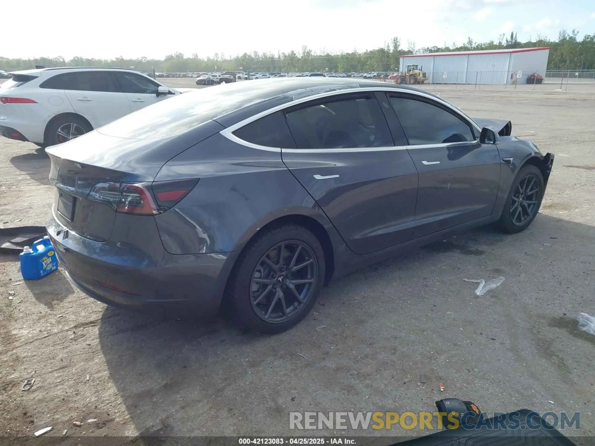 4 Фотография поврежденного автомобиля 5YJ3E1EAXKF312207 TESLA MODEL 3 2019