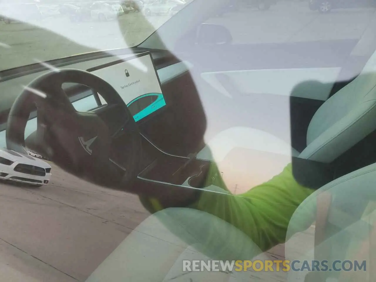 7 Photograph of a damaged car 5YJ3E1EAXKF323790 TESLA MODEL 3 2019