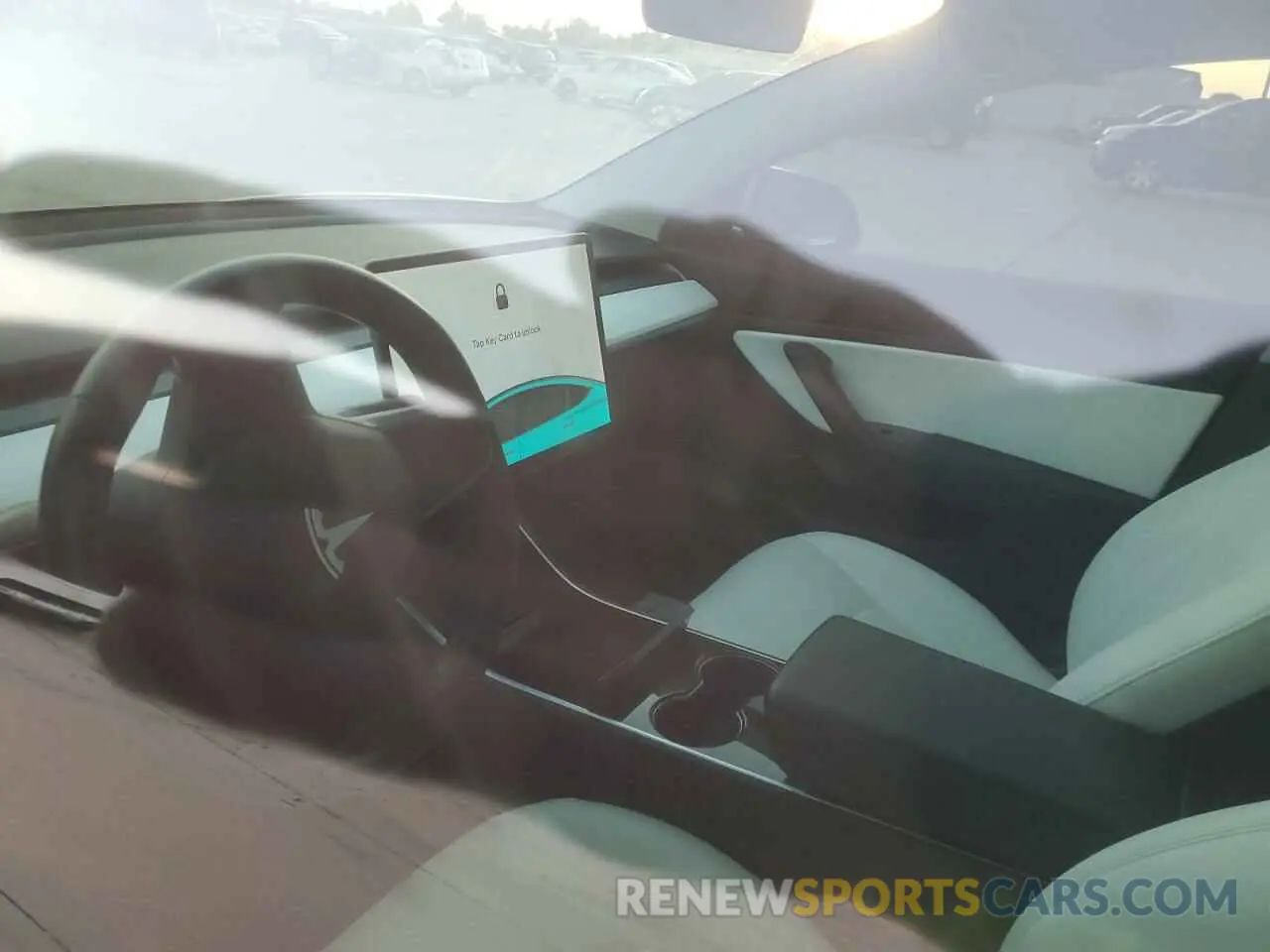 9 Photograph of a damaged car 5YJ3E1EAXKF323790 TESLA MODEL 3 2019