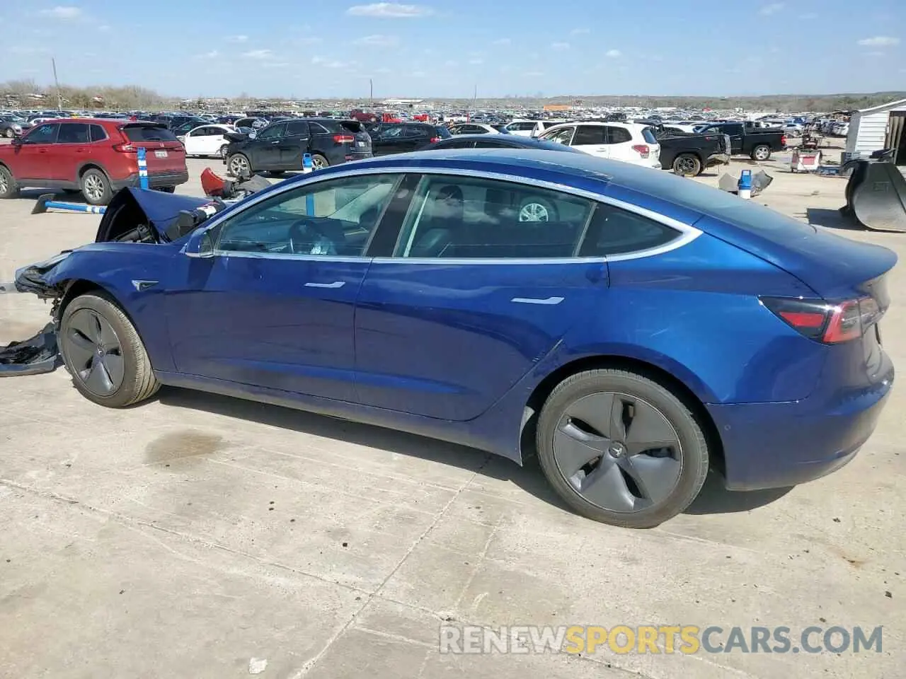 2 Фотография поврежденного автомобиля 5YJ3E1EAXKF416583 TESLA MODEL 3 2019
