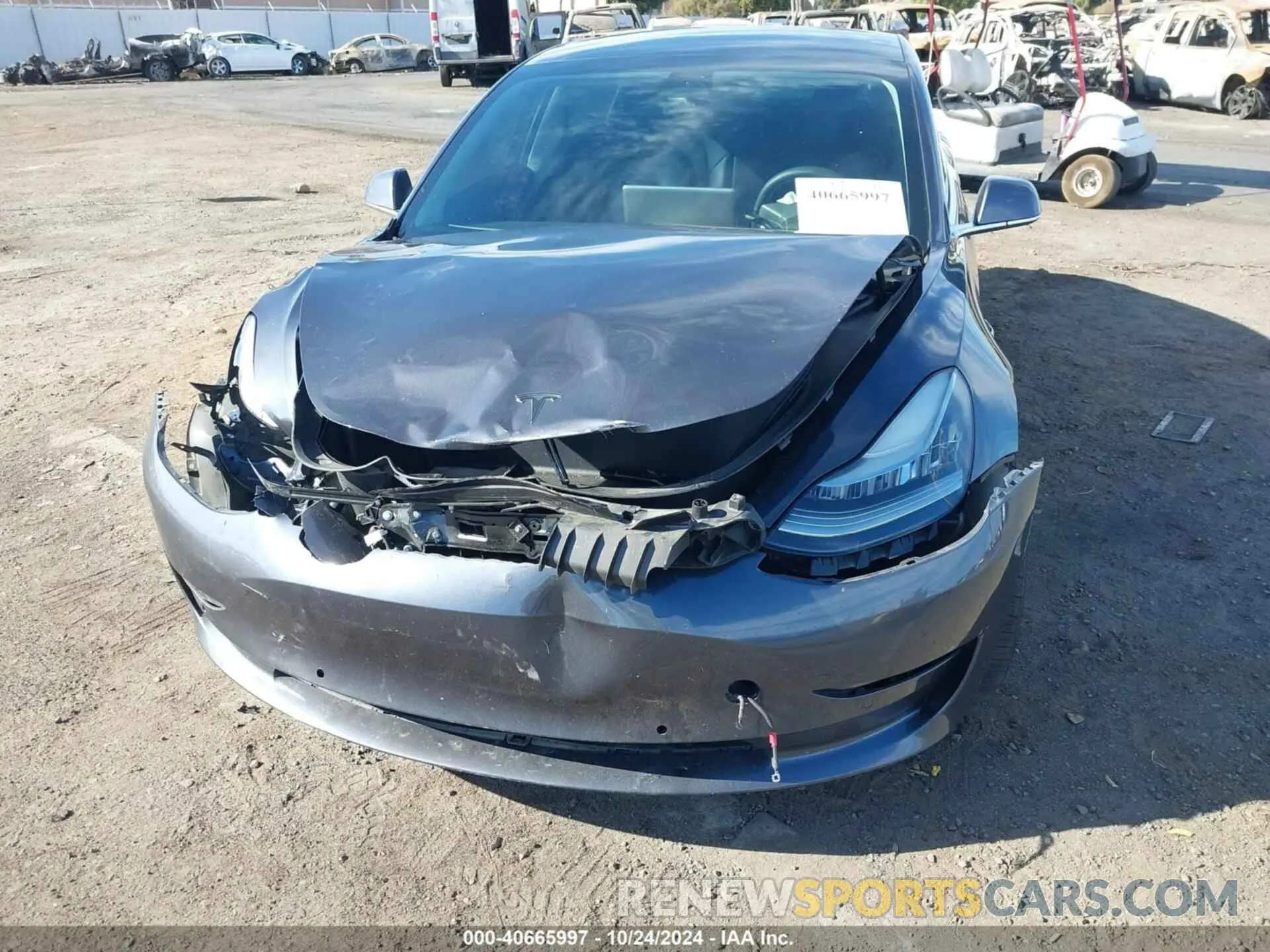 6 Photograph of a damaged car 5YJ3E1EAXKF417247 TESLA MODEL 3 2019