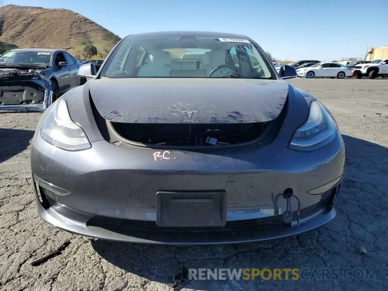 5 Photograph of a damaged car 5YJ3E1EAXKF444917 TESLA MODEL 3 2019