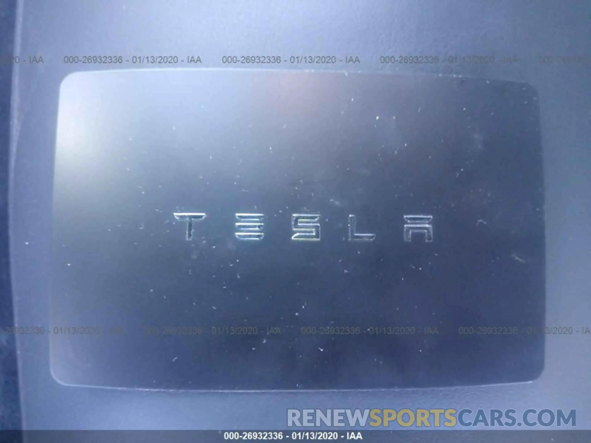 11 Photograph of a damaged car 5YJ3E1EAXKF449356 TESLA MODEL 3 2019