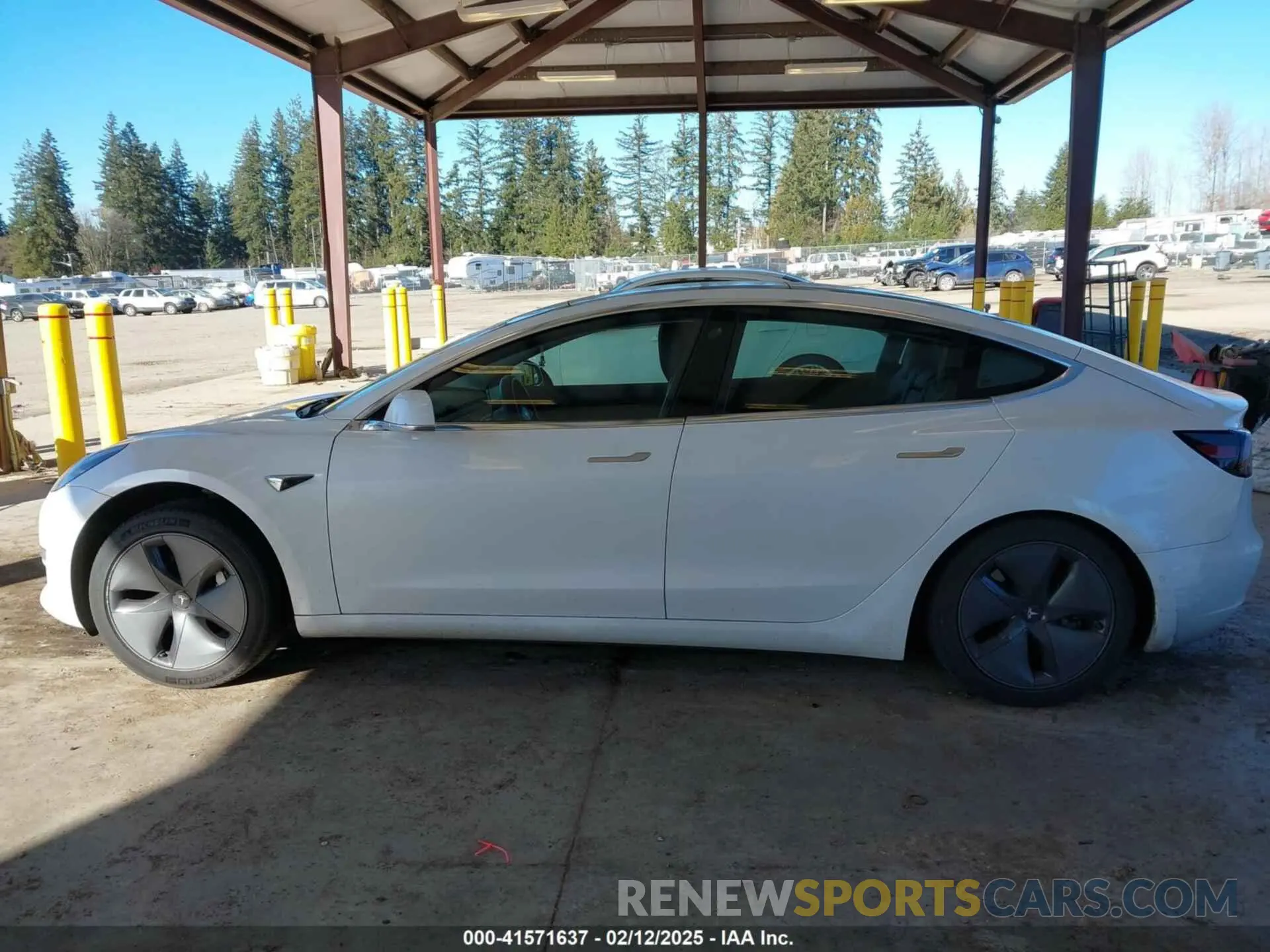 14 Photograph of a damaged car 5YJ3E1EAXKF484916 TESLA MODEL 3 2019