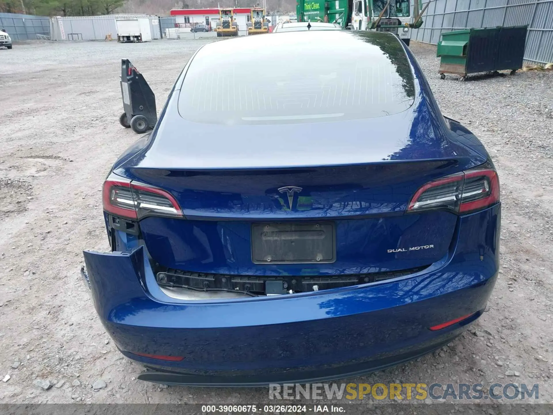 15 Photograph of a damaged car 5YJ3E1EB0KF197514 TESLA MODEL 3 2019