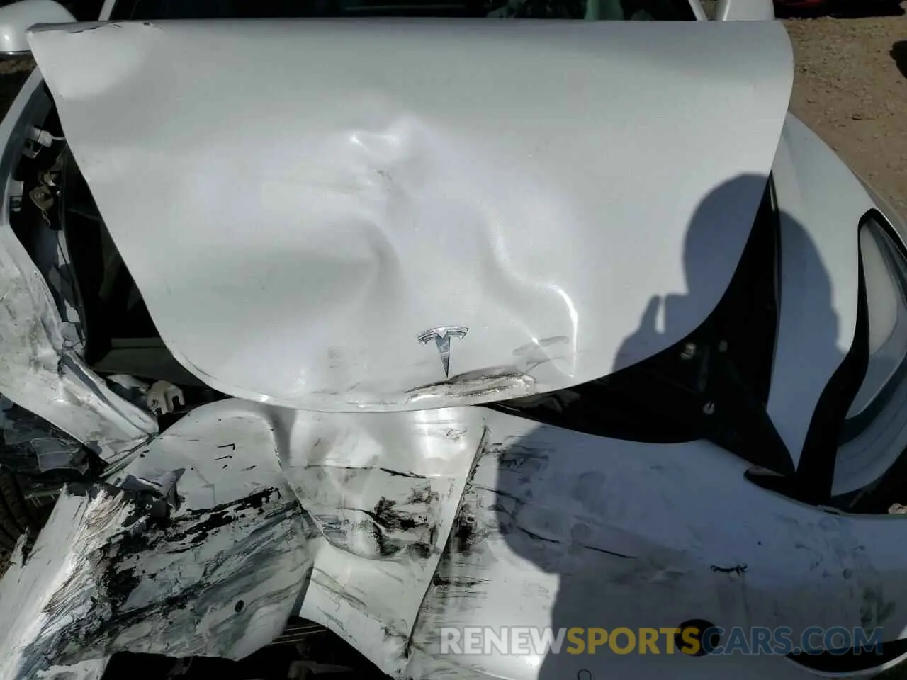 12 Photograph of a damaged car 5YJ3E1EB0KF387961 TESLA MODEL 3 2019
