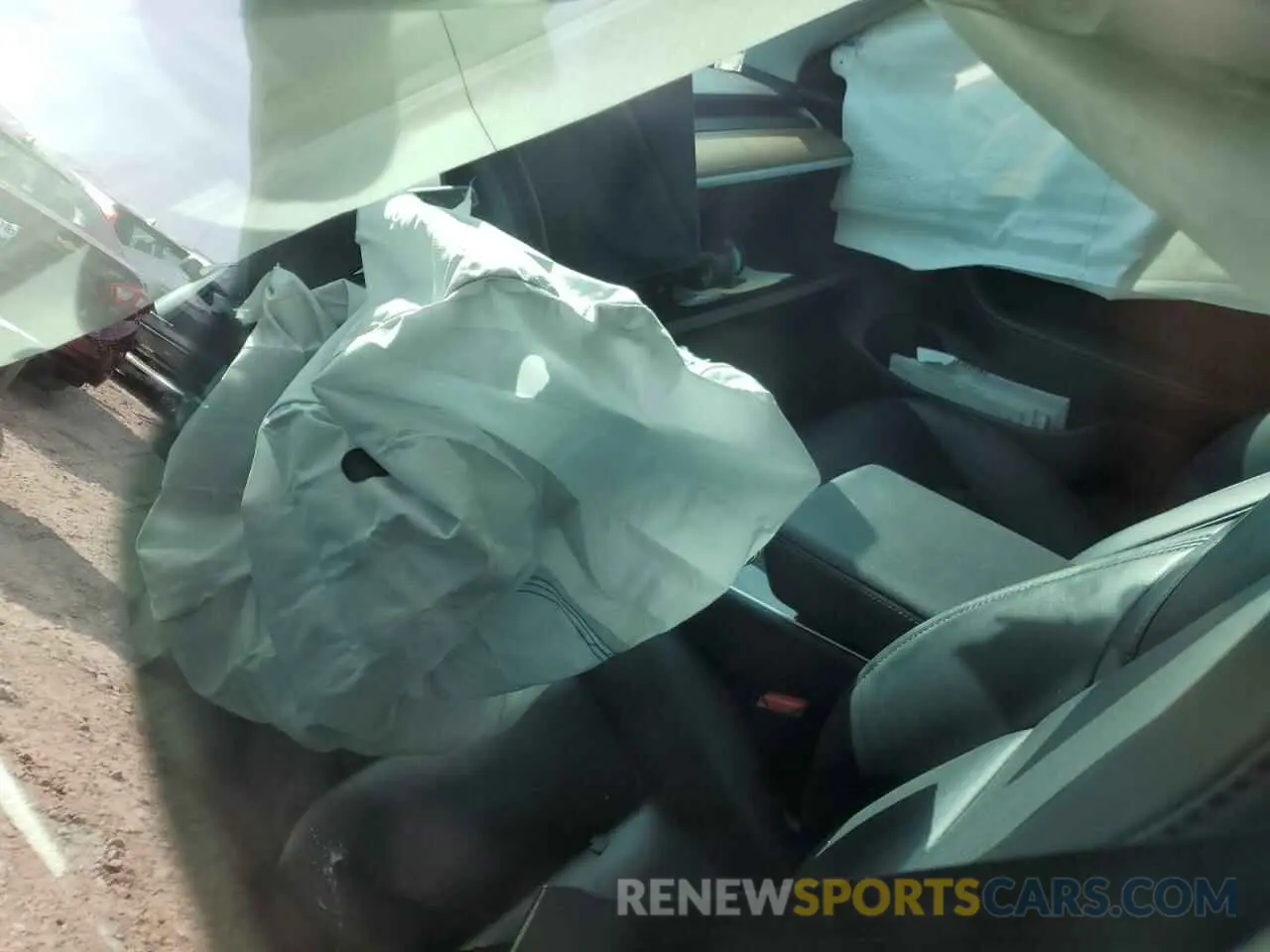 8 Photograph of a damaged car 5YJ3E1EB0KF387961 TESLA MODEL 3 2019