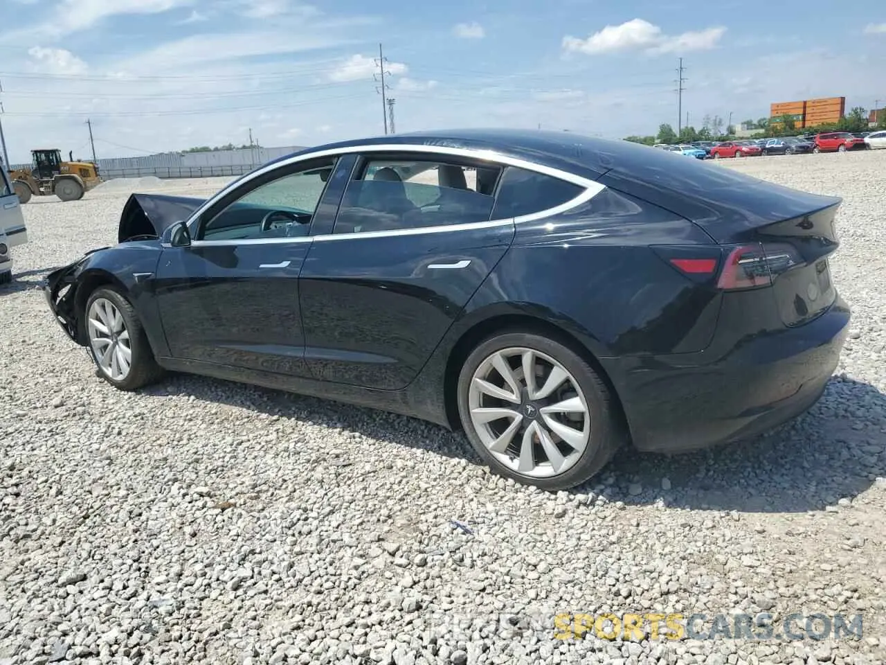 2 Фотография поврежденного автомобиля 5YJ3E1EB0KF391458 TESLA MODEL 3 2019