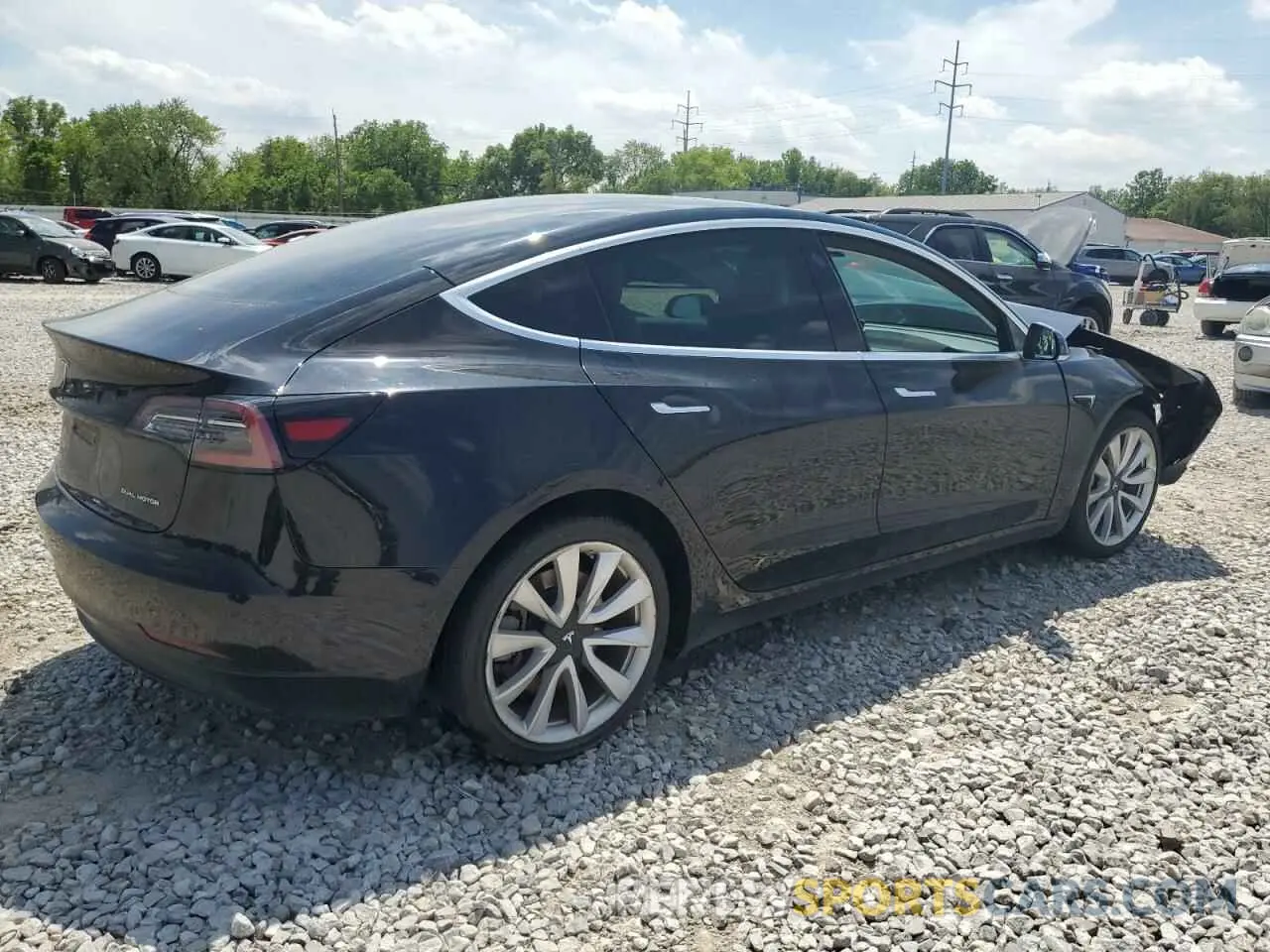 3 Фотография поврежденного автомобиля 5YJ3E1EB0KF391458 TESLA MODEL 3 2019