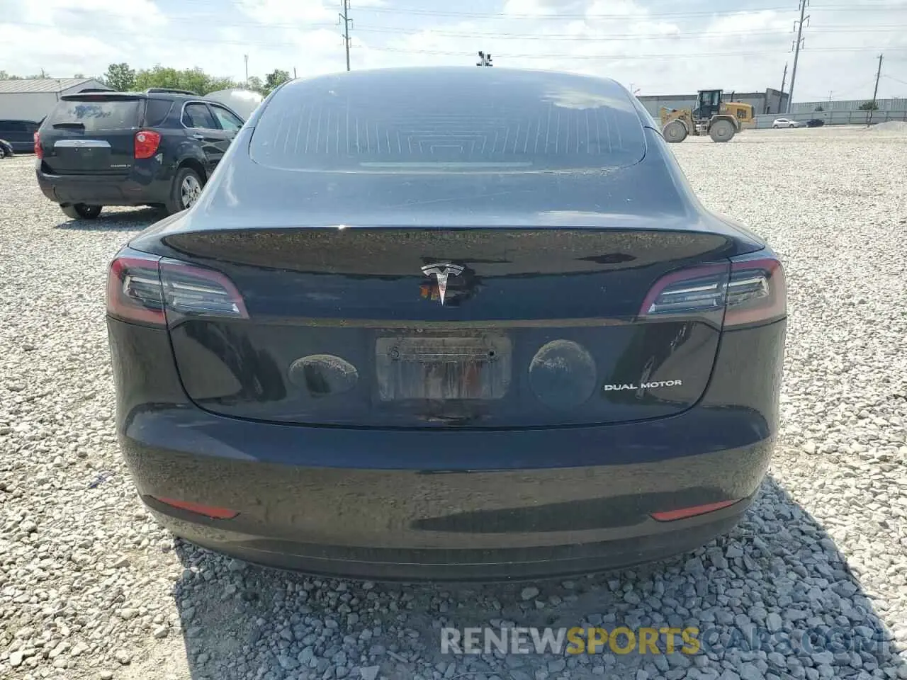 6 Фотография поврежденного автомобиля 5YJ3E1EB0KF391458 TESLA MODEL 3 2019