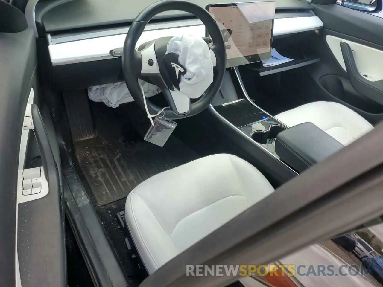 8 Фотография поврежденного автомобиля 5YJ3E1EB0KF391458 TESLA MODEL 3 2019