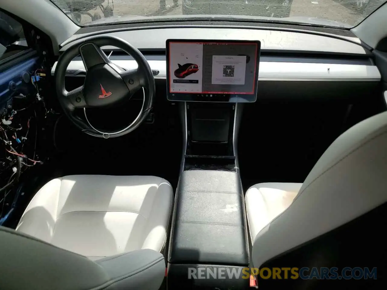 8 Фотография поврежденного автомобиля 5YJ3E1EB0KF392173 TESLA MODEL 3 2019
