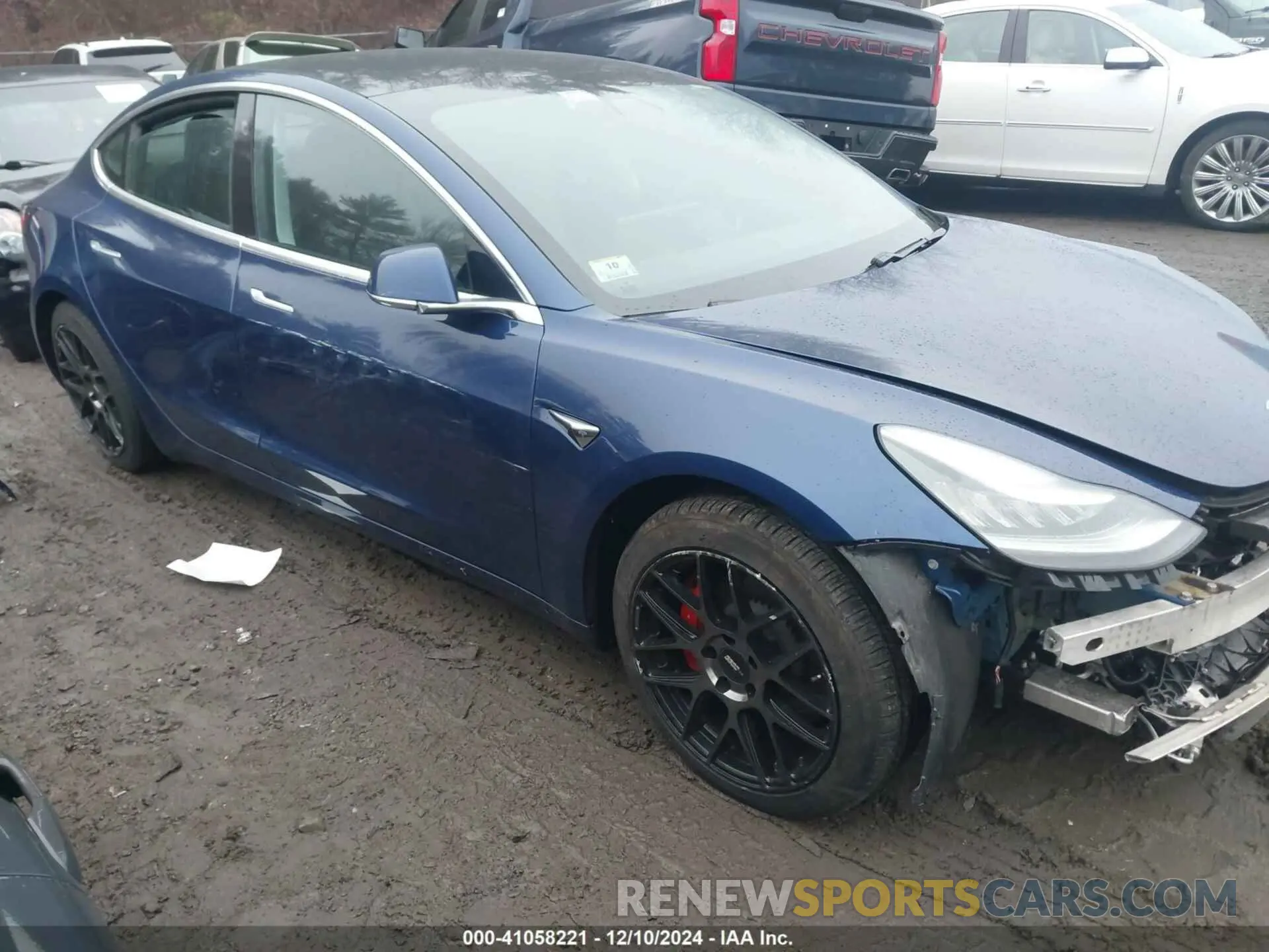 14 Photograph of a damaged car 5YJ3E1EB0KF413605 TESLA MODEL 3 2019