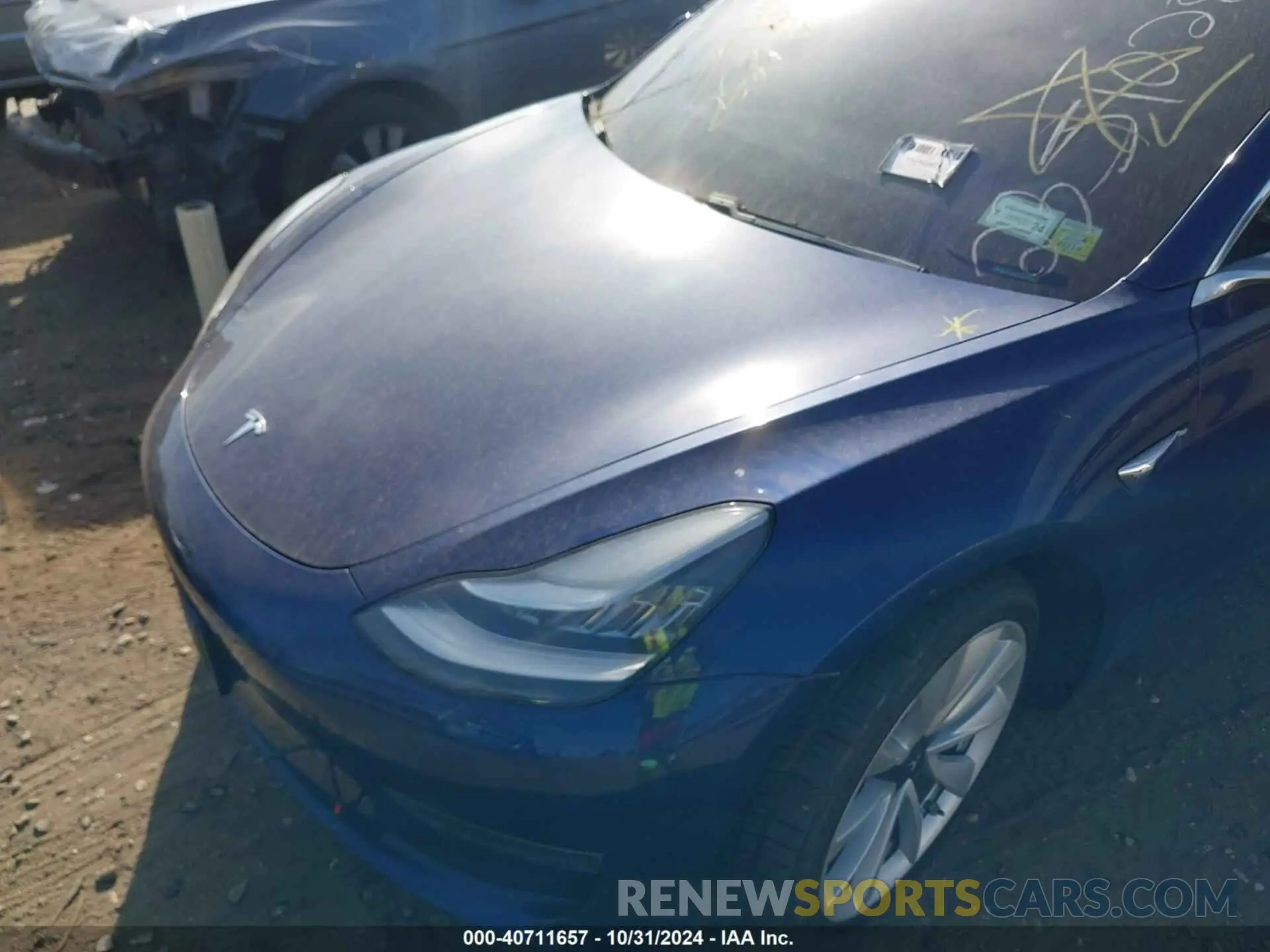 10 Photograph of a damaged car 5YJ3E1EB0KF437046 TESLA MODEL 3 2019