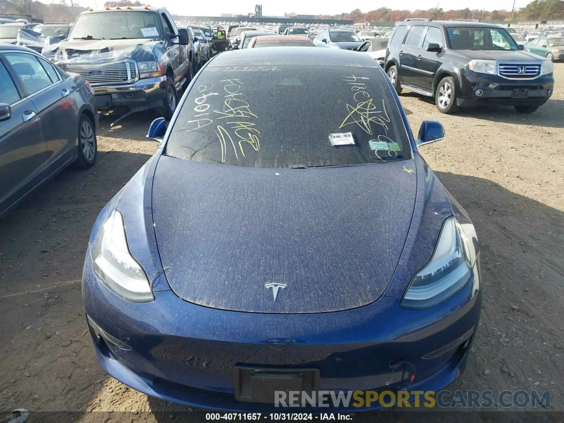 11 Photograph of a damaged car 5YJ3E1EB0KF437046 TESLA MODEL 3 2019