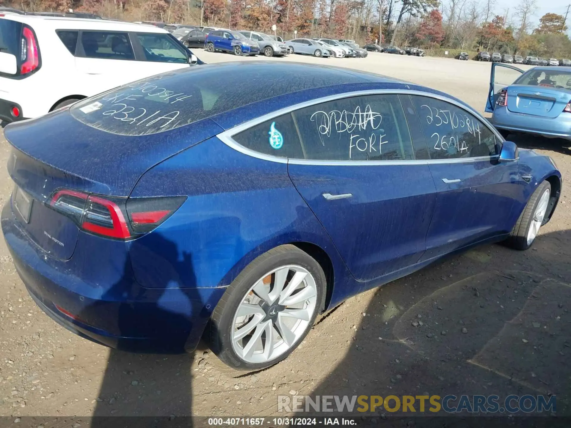 4 Photograph of a damaged car 5YJ3E1EB0KF437046 TESLA MODEL 3 2019