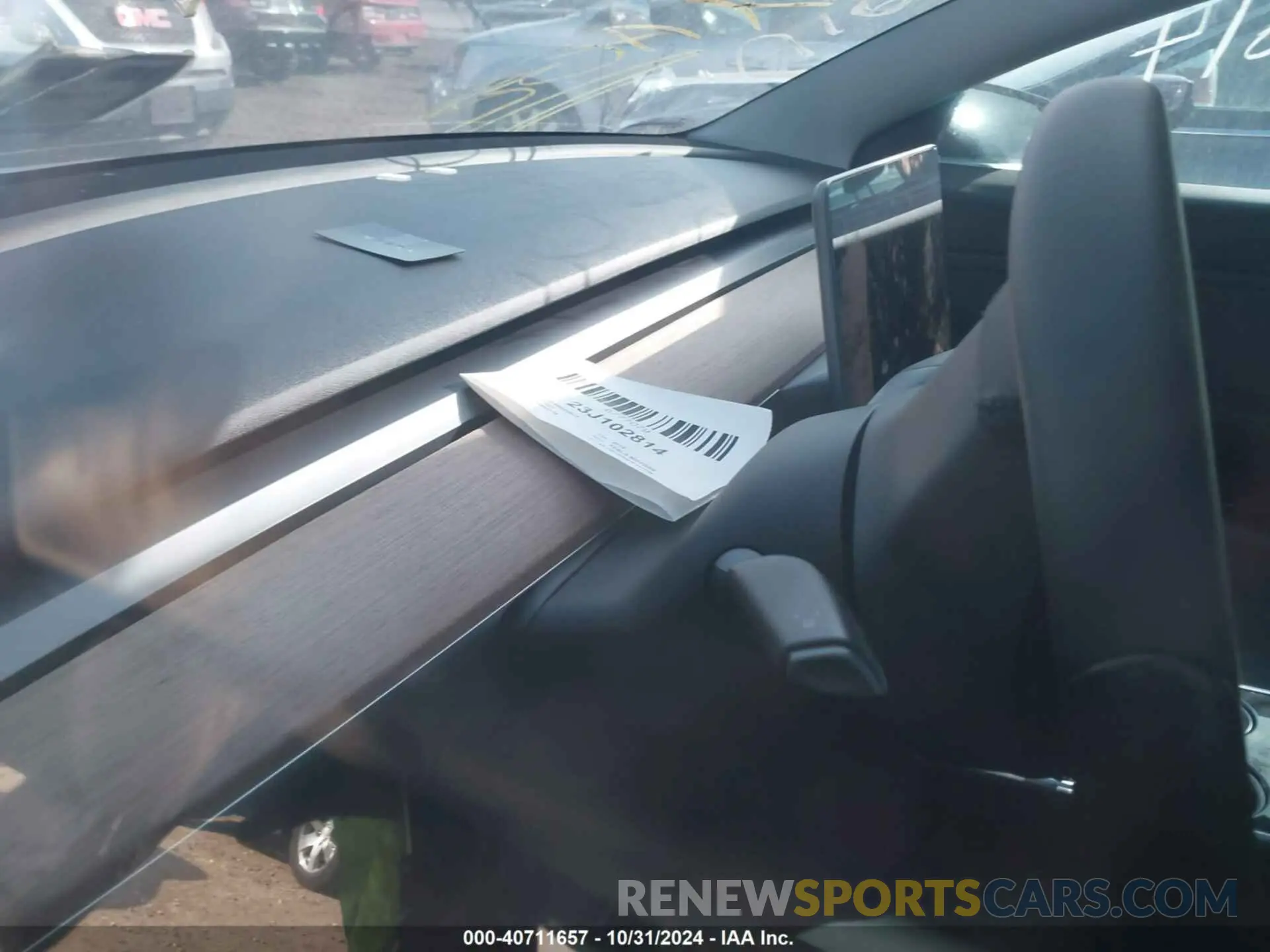 7 Photograph of a damaged car 5YJ3E1EB0KF437046 TESLA MODEL 3 2019